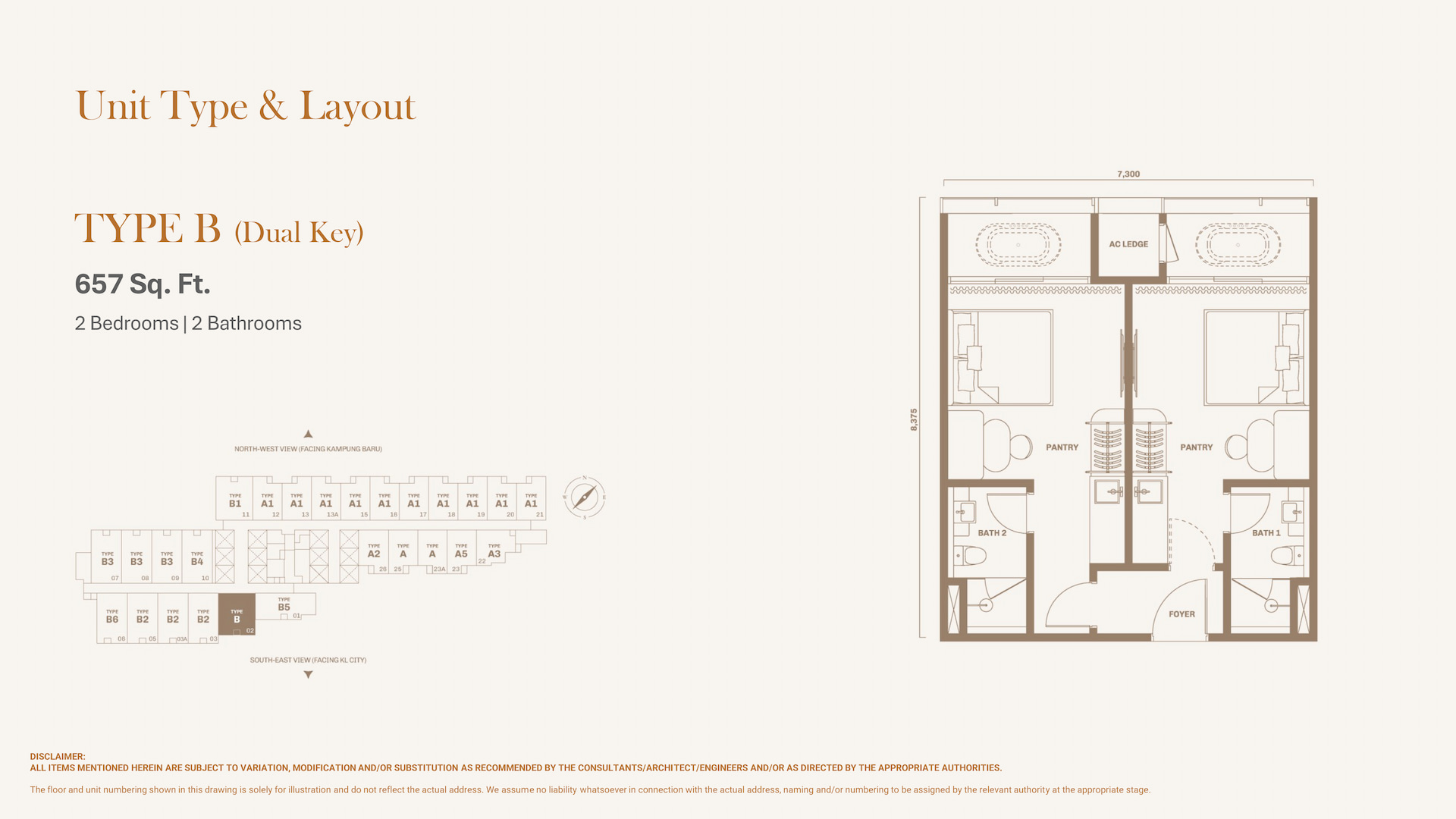Type B Floor Plan